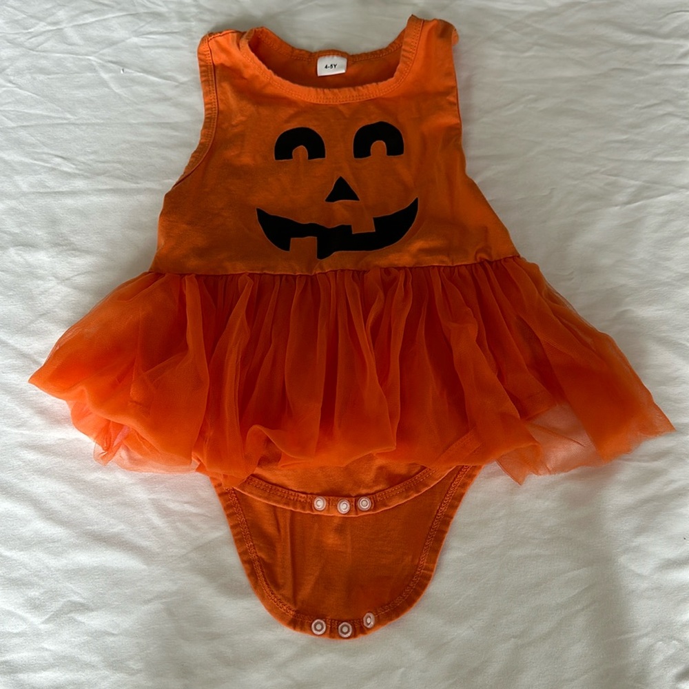 Pumpkin Body Suit